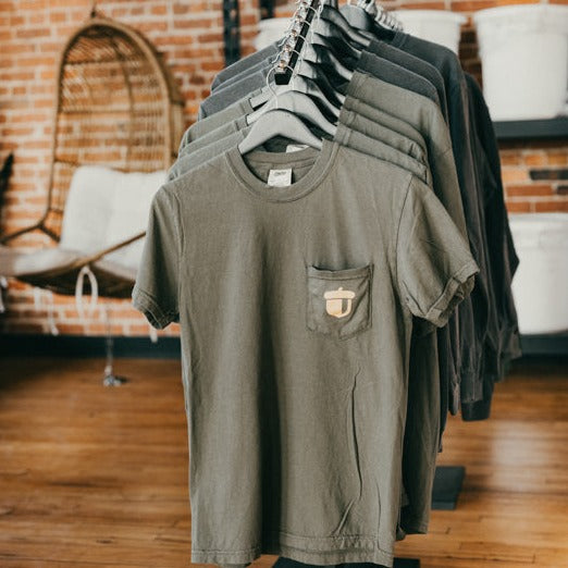 Council Oak Pocket Acorn T-Shirt