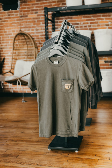 Council Oak Pocket Acorn T-Shirt