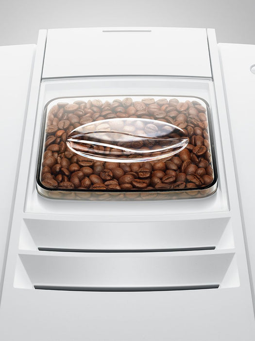 Jura E4 Super Automatic Espresso Machine - Piano White