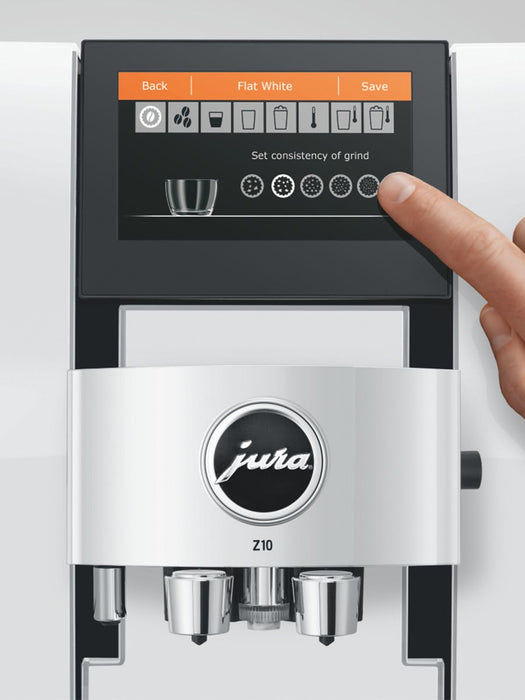 Jura Z10 Automatic Coffee & Espresso Machine - Diamond White